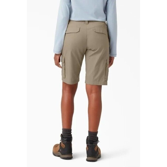 Dickies Women's Ripstop Cargo Shorts‎ -size 10/30 DSRT Sand MSRP$37.99 - Picture 2 of 7